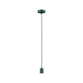 Neordic suspension tilla max1x60w e27 vert foncé 230v tissu/métal