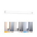 Applique homespa tova ip44 tunw led 6,2w 600mm chrome/blanc 230v métal/acryl