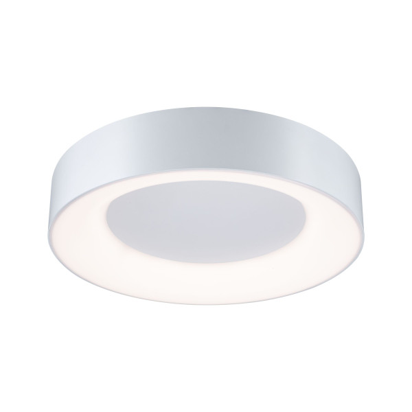 Plafonnier homespa casca ip44 whitesw led 1x23w 400mm bc 230v met/syn