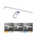 Applique homespa selo ip44 led 1x3,7w tunw 300mm chrome 230v alu/acrylique