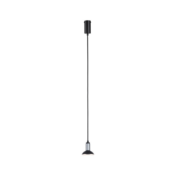 Runa suspension max 1x_w gu10 noir/anthracite 230v métal