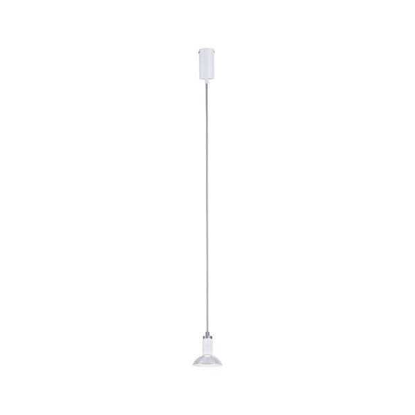 Runa suspension max 1x_w gu10 blanc/gris 230v métal