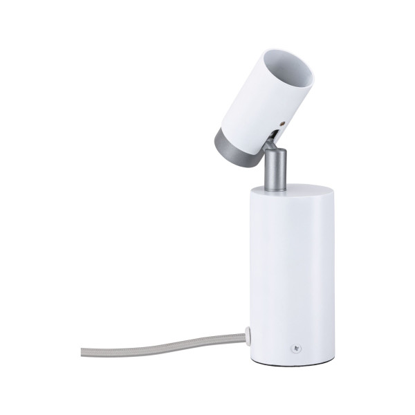 Runa lampe max 1x_w gu10 blanc/gris 230v métal