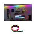 Entertainled black neon usb 1,5m 3w 5v dc 126led rgbw noir