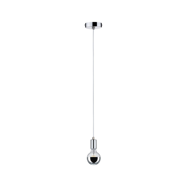 Suspensions larus ip44 max1x20w e27 chrome 230v métal