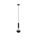 Suspension neordic kine max 1x20w e27 noir 230v métal