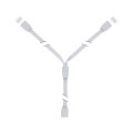 Répartiteur y maxled function 30cm blanc plastique