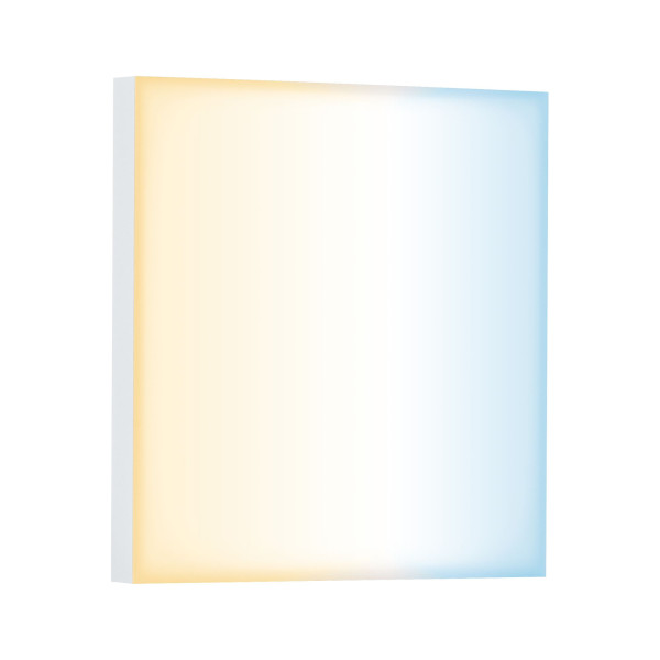 Applique velora panneau led zb tunw 225x225mm 8,5w blanc dépoli 230v métal