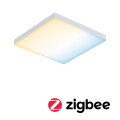 Applique velora panneau led zb tunw 225x225mm 8,5w blanc dépoli 230v métal