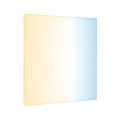 Applique velora panneau led zb tunw 595x595mm 19,5w blanc dépoli 230v métal