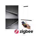 Suspension puric aptare zb grd led 1x18w noir brossé 230v métal