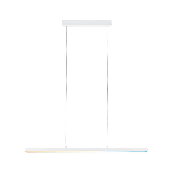 Suspension lento ble led 1x_w tunw blanc 230 v aluminium /plastique