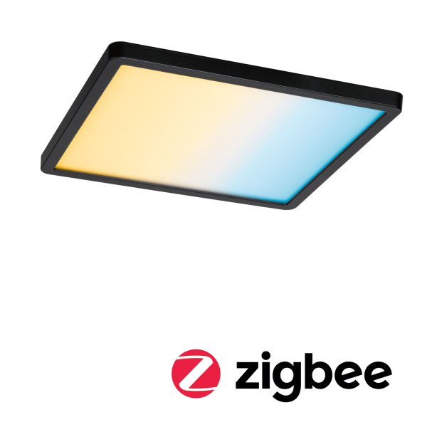 Pann enc areo varifit 230x230mm 18w tunw zigbee noir 230v