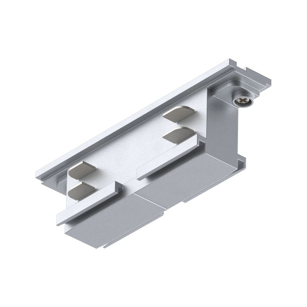 Connecteur en ligne prorail3 argent 230v métal/plastique 3 phases