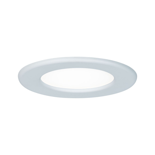 Panneau Encastrable LED Rond Blanc 6 W 4000 K Paulmann – Protection IP44