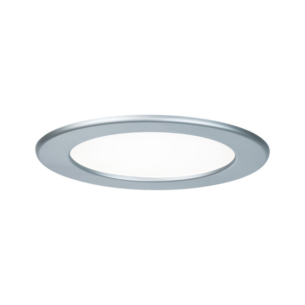 Panneau encastrable LED Paulmann rond 12 W 4000 K chrome mat protection IP44