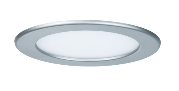 Panneau encastrable LED Paulmann rond 12 W 4000 K chrome mat protection IP44