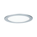 Panneau encastrable LED Paulmann rond 18 W 4000K chrome mat protection IP44