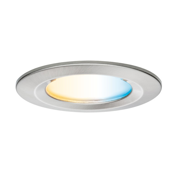 Encastré nova zigbee coin tunable white ip44 led fixe 3x6,5w 230v 51mm eisen geb