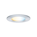 Encastré nova zigbee coin tunable white ip44 led fixe 3x6,5w 230v 51mm alu gedreht