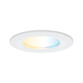 Encastré nova zigbee coin tunable white ip44 led fixe 1x6,5w 230v 51mm blanc matt