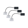 Encastré choose 3er coin 3-step-dim 3x6w 470lm 2700k 230v 51mm