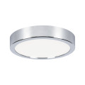 Wallceiling fr aviar ip44 led _w 4000k 220mm chrome 230v plastique