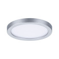 Panneau encastré paulmann areo varifit ip44 6,5w 3000k 118mm chrome mat - 93033