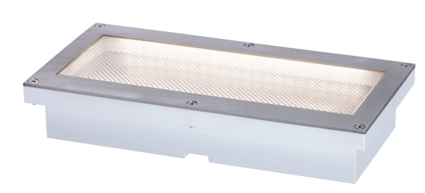 Encastré de sol extérieur solar aron ip67 3000k détecteur de mouv métal 10/80lm 20*10cm