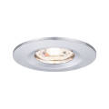 Enc nova mini coin rond fixe ip44 led 1x4w 310lm chrome/alu