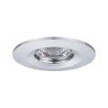 Enc nova mini coin rond fixe ip44 led 1x4w 310lm chrome/alu