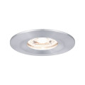 Enc nova mini coin rond fixe ip44 led 1x4w 310lm alu tourné/alu