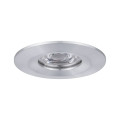 Enc nova mini coin rond fixe ip44 led 1x4w 310lm alu tourné/alu