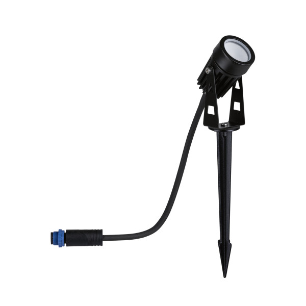 Extérieur plug+shine spot 3w ip65 3000k black