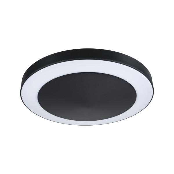 Paulmann outdoor 230v circula ceiling sensor ip44 3000k 10w pir anthracite - 94526