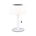 Extérieur solaire lampe à poser bartja 1,6w uscb-c 160lm 2700k 3sd blanc ip44