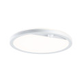 Paulmann outdoor 230v panneau lamina rond pir blanc ip44 15w 3000k - 94662