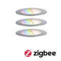 Kit extérieur plug & shine floor rgbw ip67 zigbee