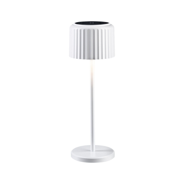 Extérieur solaire lampe à poser else 2,5w uscb-c 250lm 2700k gradable blanc ip44