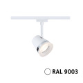 Urail spot cone gu10 max10w gradable blanc signal 230v ral 9003 sans ampoule