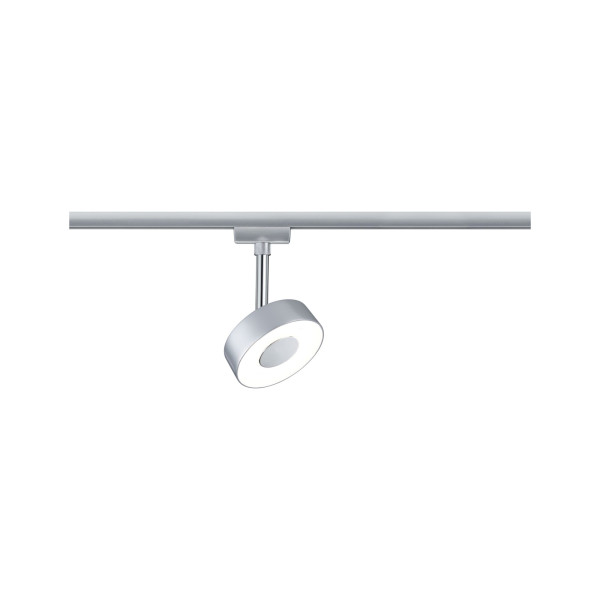 Système rail Paulmann URail LED spot, 5W, Circle 230V, chrome mate