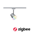 Spot paulmann urail zigbee cone rgbw 1x5,5w chrome dépoli gu10 230v métal - 95525