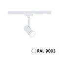 Urail spot runa gu10 max10w gradable blanc signal 230v ral 9003 sans ampoule