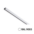 Urail rail 2m max1000w blanc signal ral 9003 métal 230v