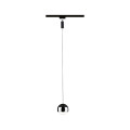 Suspension paulmann urail capsule ii 6w 2700k nr dép/chrome 230v métal/syn gradable