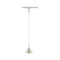 Suspension paulmann urail sarrasani max 20w e14 chr dépoli/dicro 230v métal verre