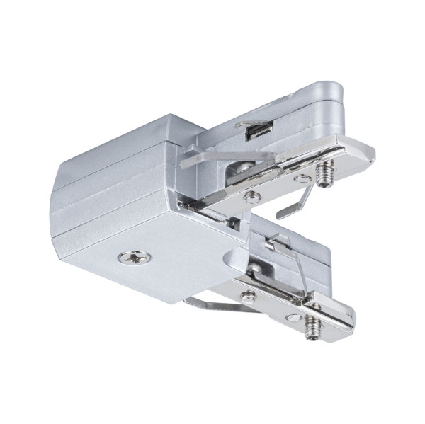 Connecteur en L 230V Paulmann URail chrome mate