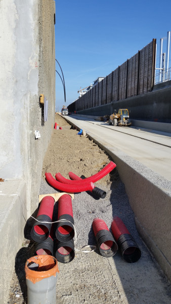 Tpc rouge 40/25 - fourreaux pour la protection des réseaux