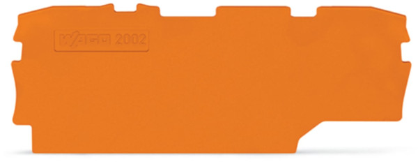 Plaque d'extr.interm 1mm orange