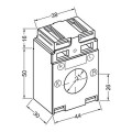 Polier Transformateur de courant diam 21 mm 150/5A classe 1 5VA